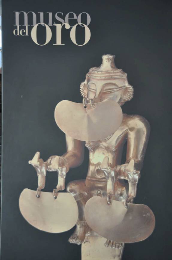 O famoso e impressionante Musel del Oro, em Bogotá, na Colômbia